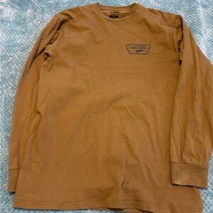 Vans Men's Brown Long Sleeve Shirt